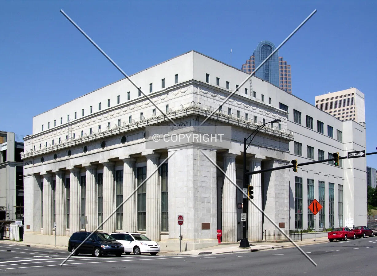 Looking southwest from East 4th Street