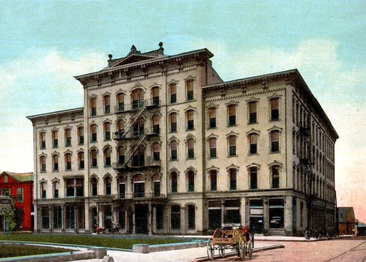 View from the northeast