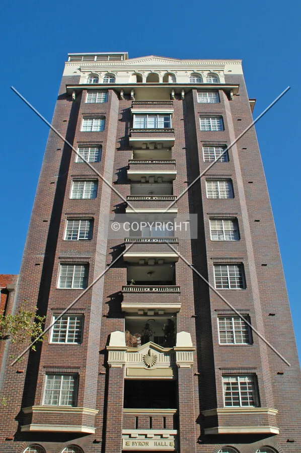 Looking up the east side