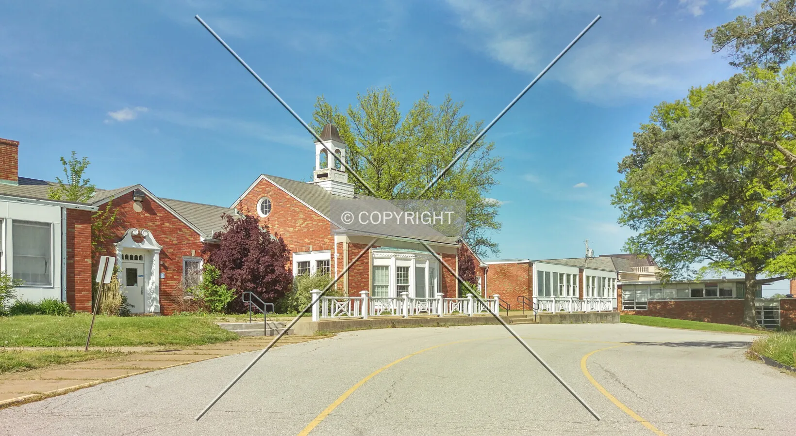 View from the southwest; April 28, 2015