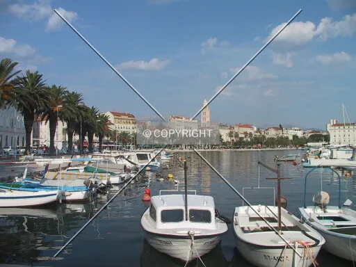 Split Harbour looking east