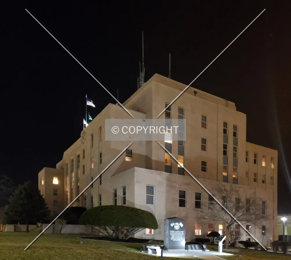 Northwest view; February 21, 2020