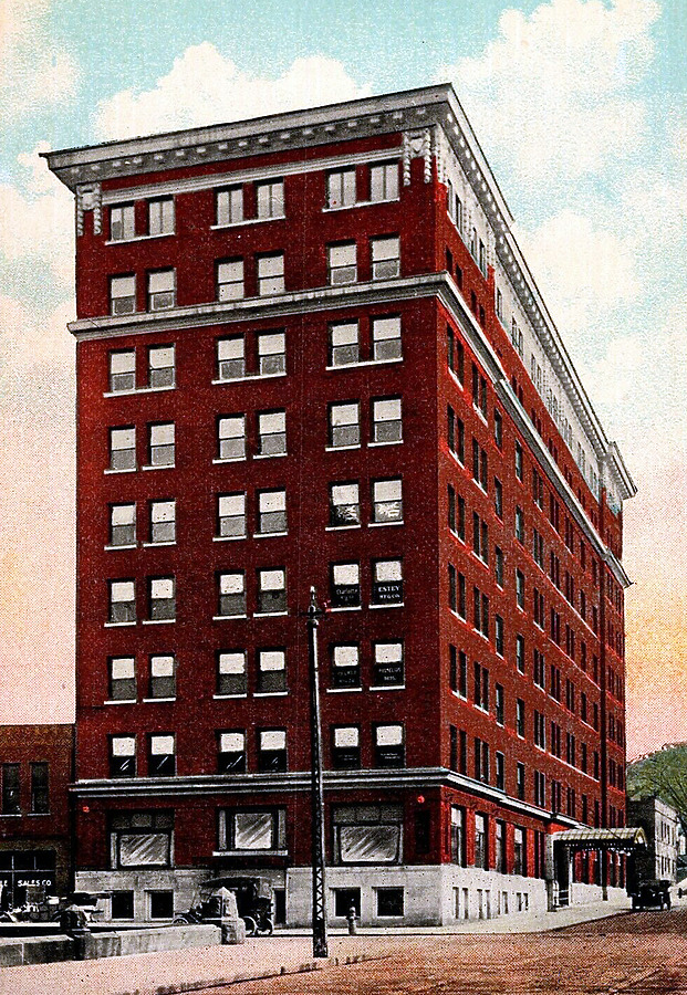 Vintage view from the southwest