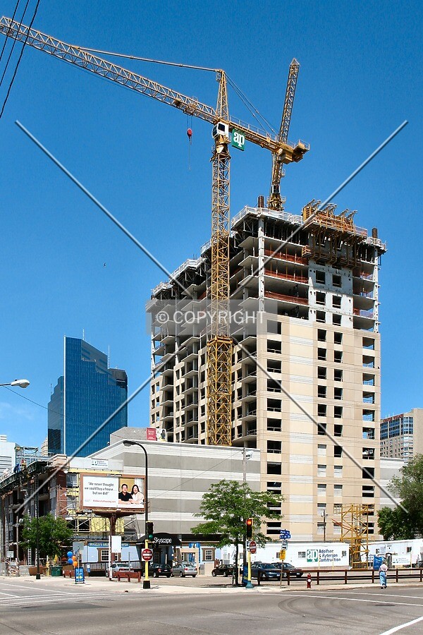View to the northwest from Park Avenue/10th Street South