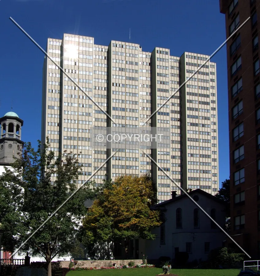 View from the southwest