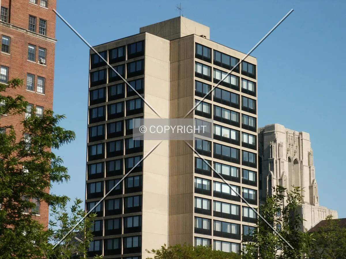 View from 58th Street looking southeast