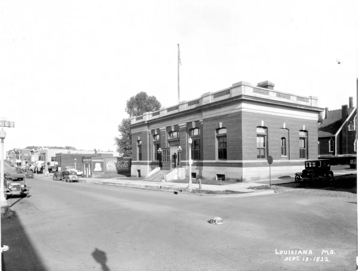Vintage view from the northwest; 1932