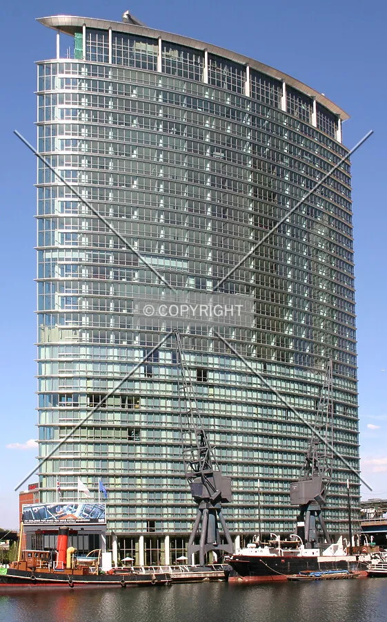 View from the south side of West India Quay