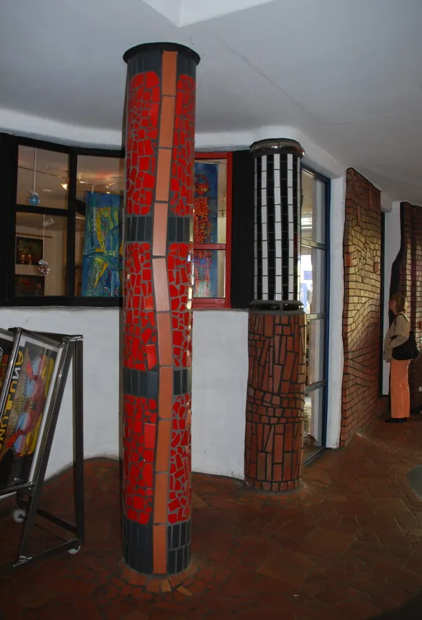 Decorative columns inside