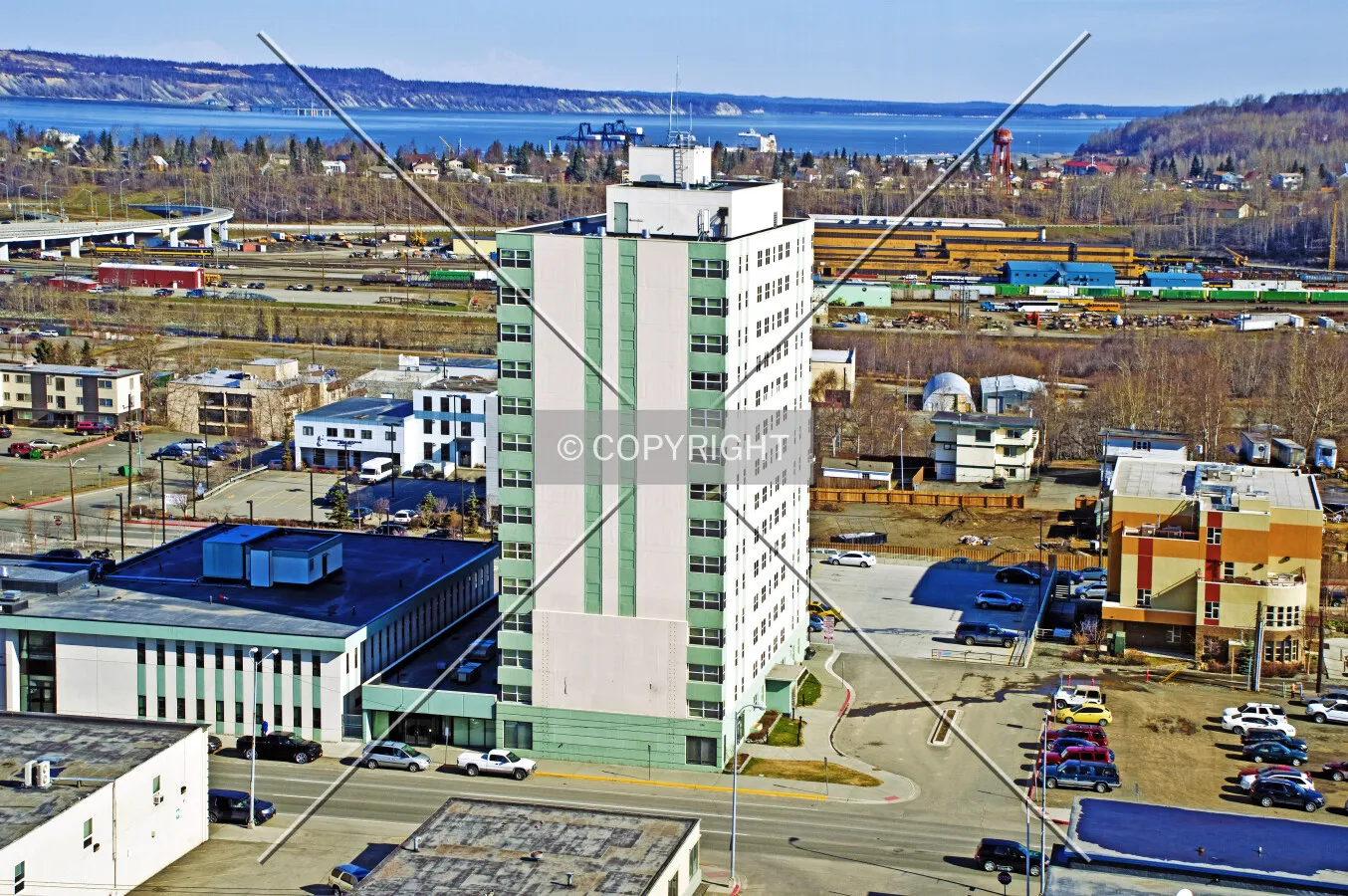 McKinley Tower, Anchorage, Alaska, U.S.A.