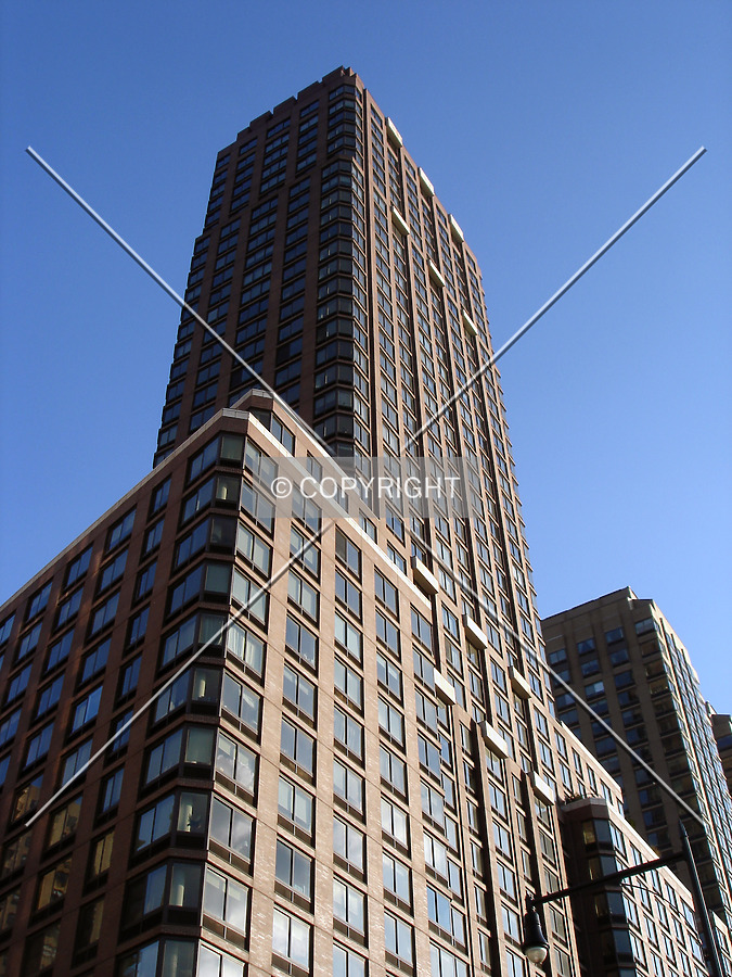 Looking up from the north