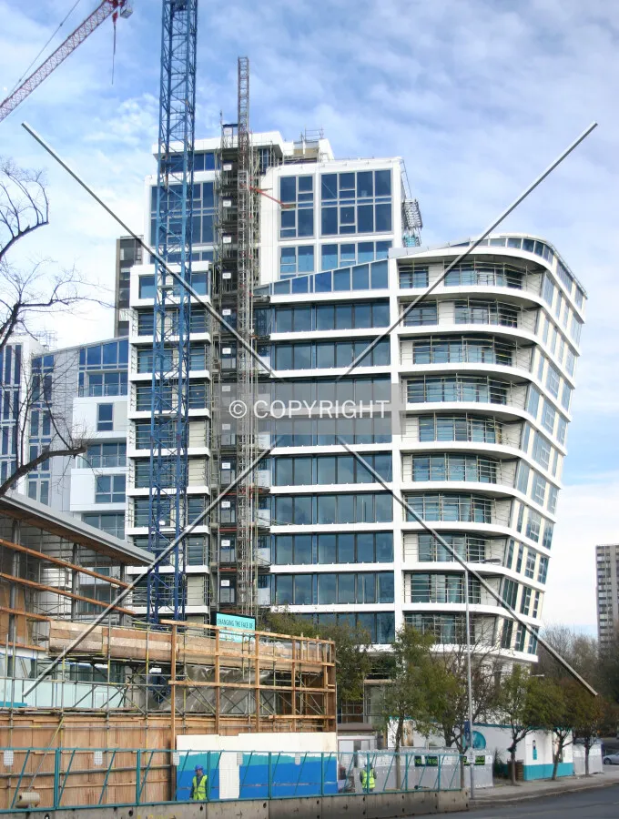 View east along Adelaide Road