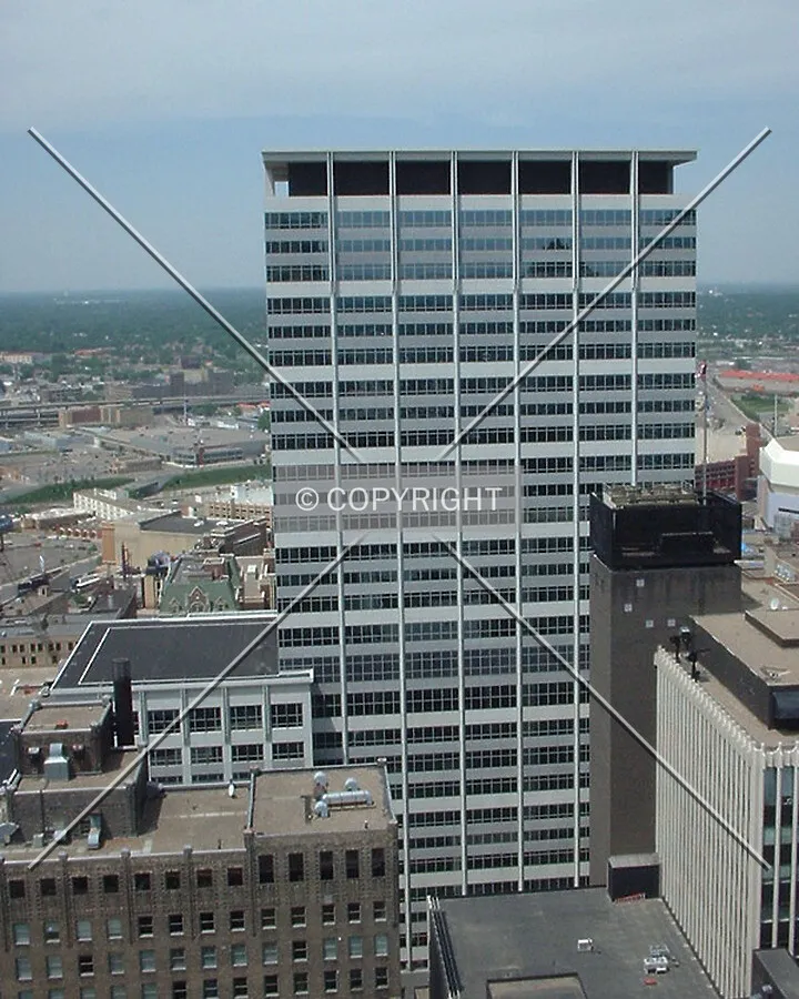 View to the west from the Foshay Tower Observation Deck