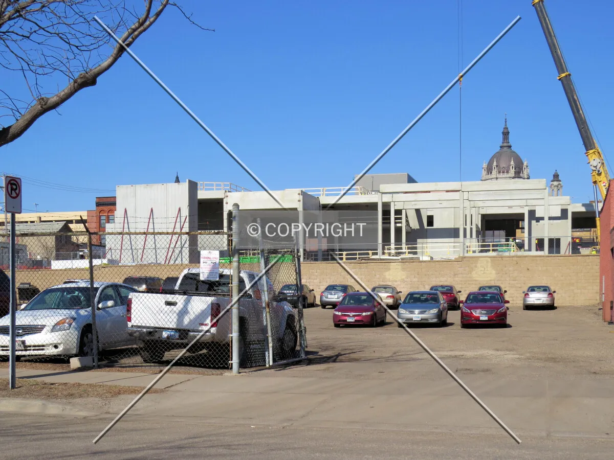 View to the northwest from Exchange Street