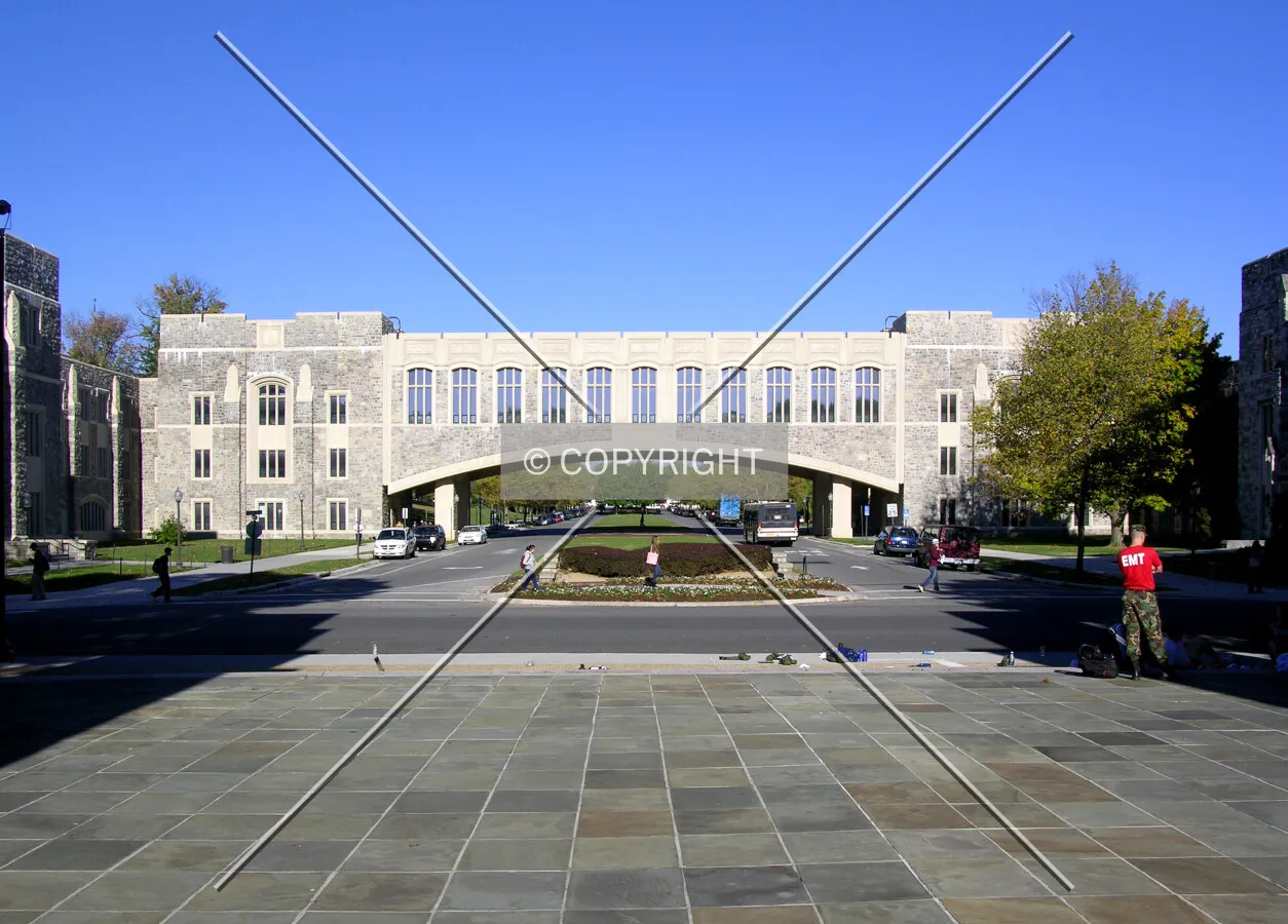 From the Drillfield to the southwest