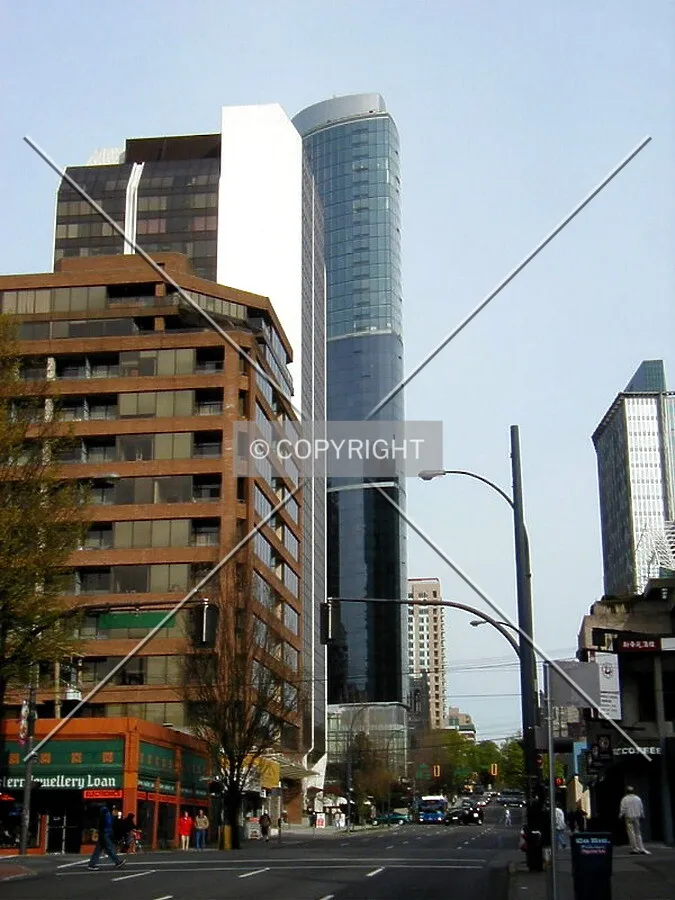 One Wall Centre west up Nelson Street
