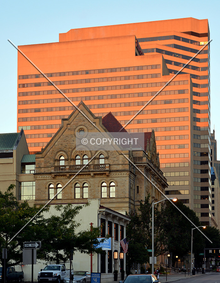 View from the northeast