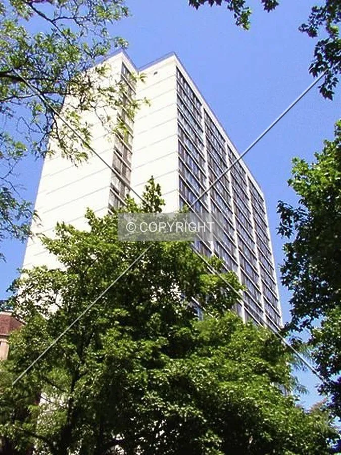 Southeast corner from Hampden Court