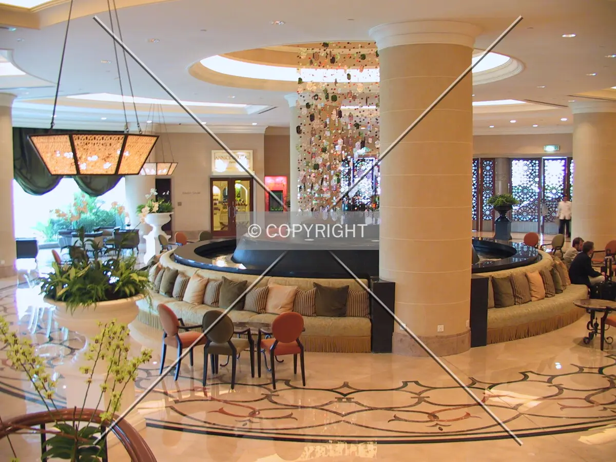 Hotel lobby