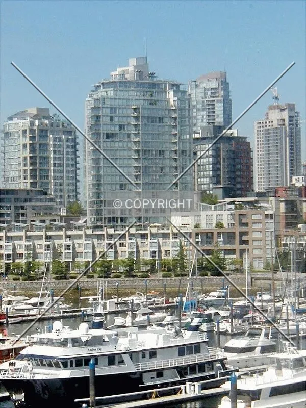 Crestmark from the bridge overlooking the marina