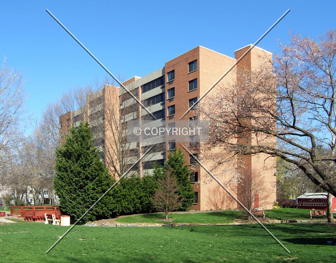 View from the southeast