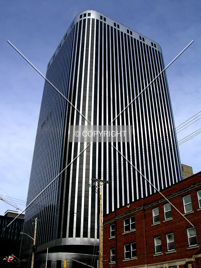 Looking up from the south across O'Connor Street
