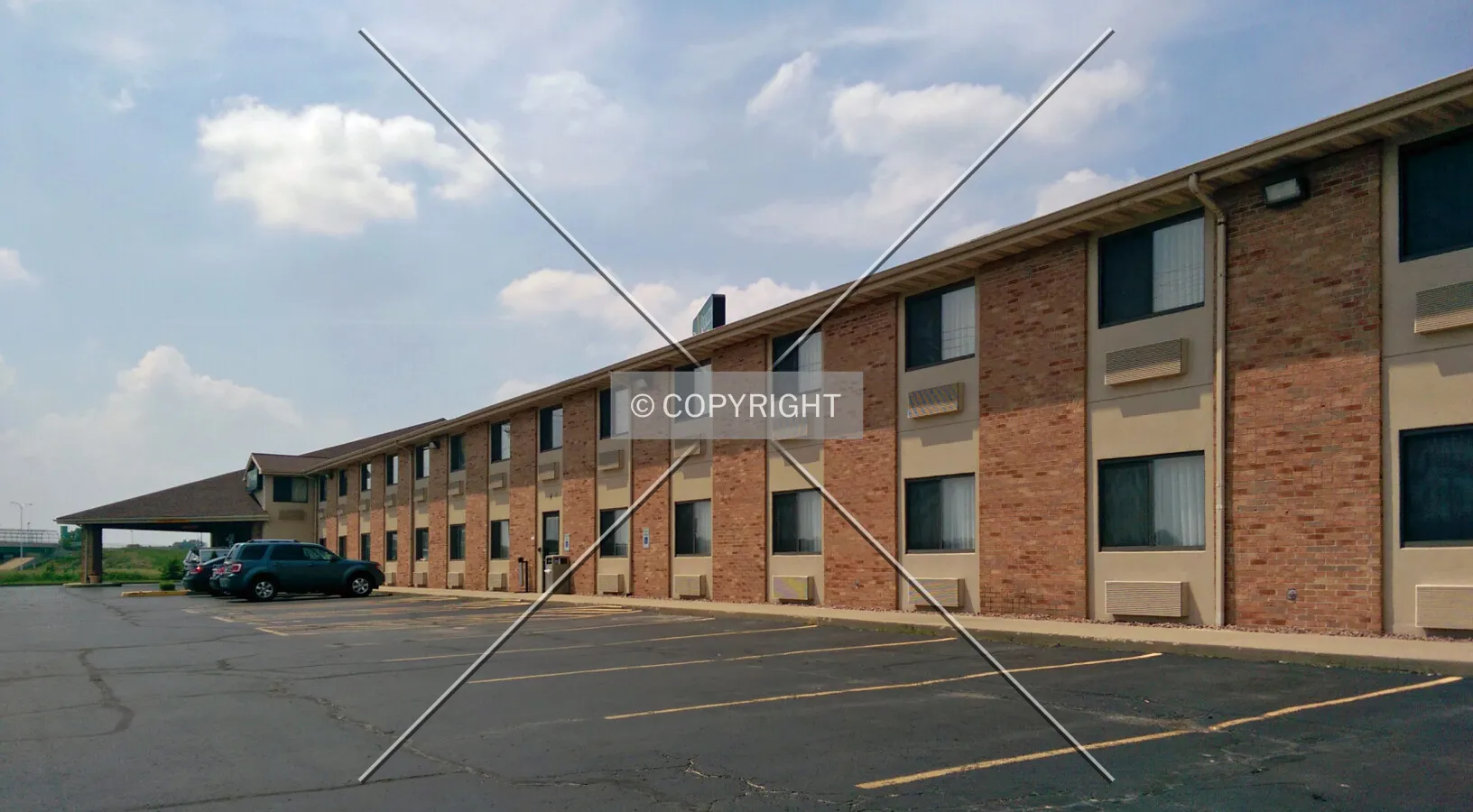 View from the southeast; May 31, 2014