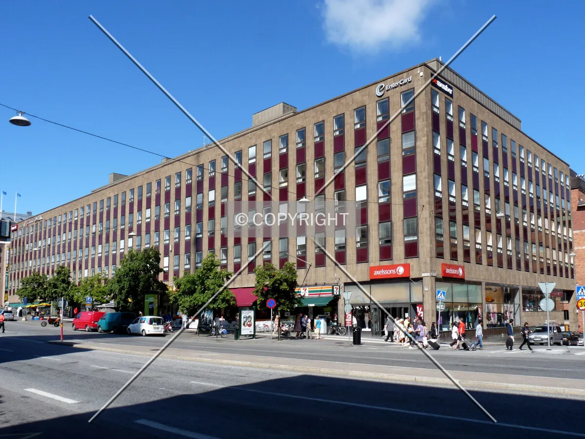 View from across Klarabergsgatan