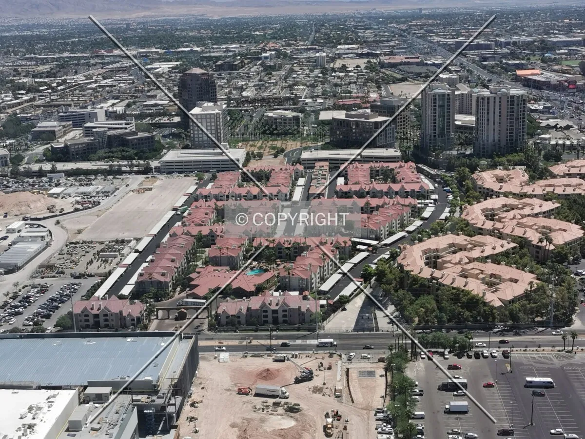 View over Las Vegas from High Roller