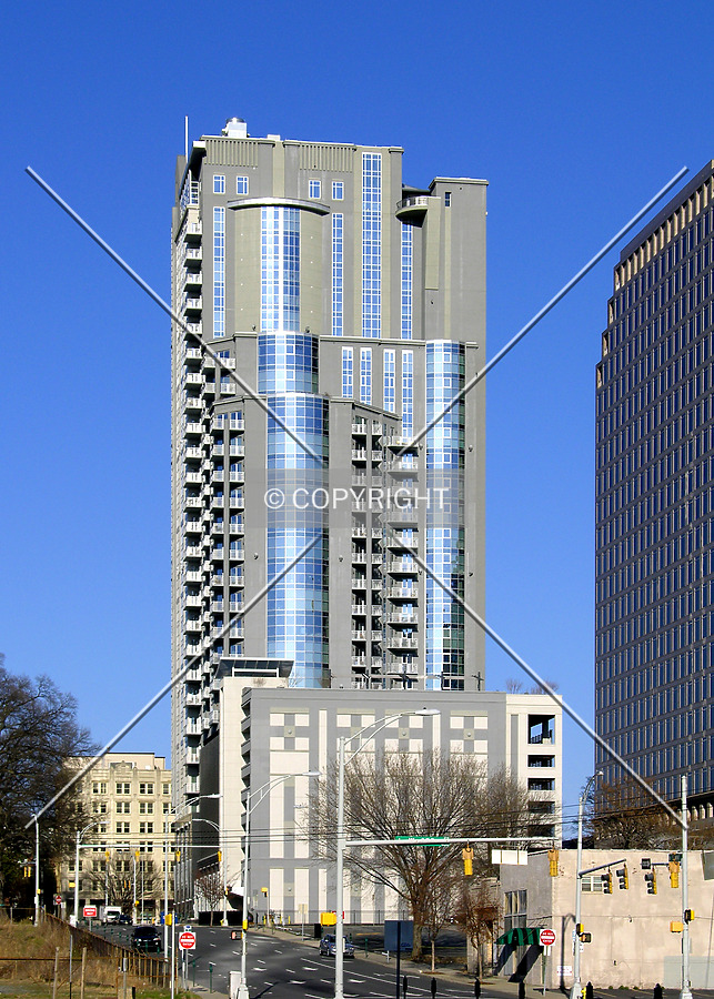 From South Mint Street to the southwest