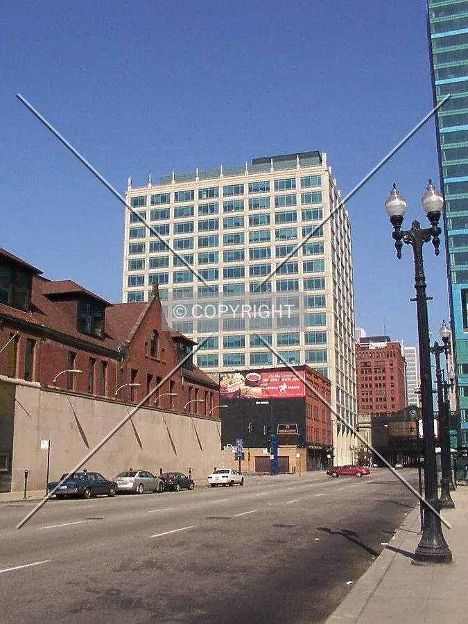 Looking east on Washington