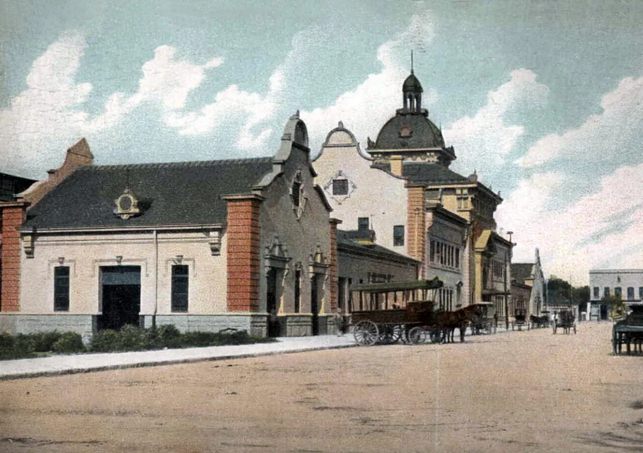View from the east