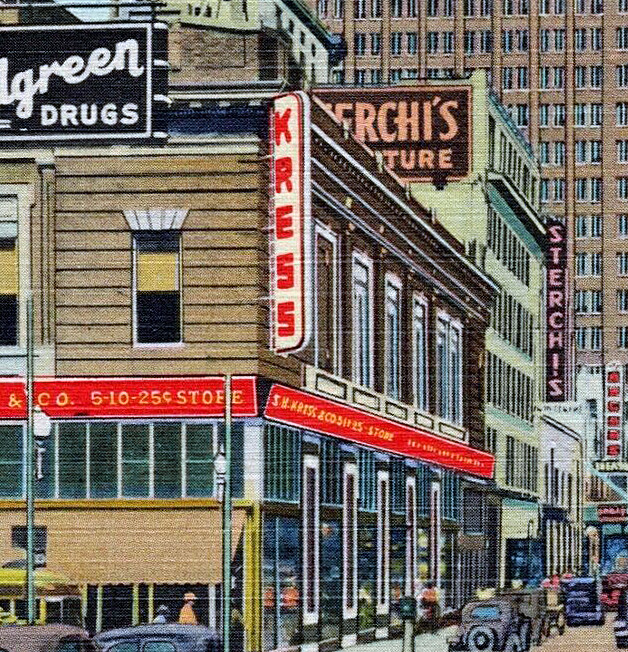 Vintage view from the east