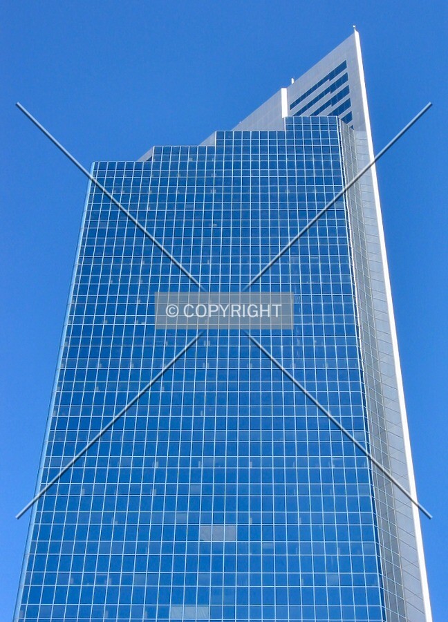 Looking up from the south