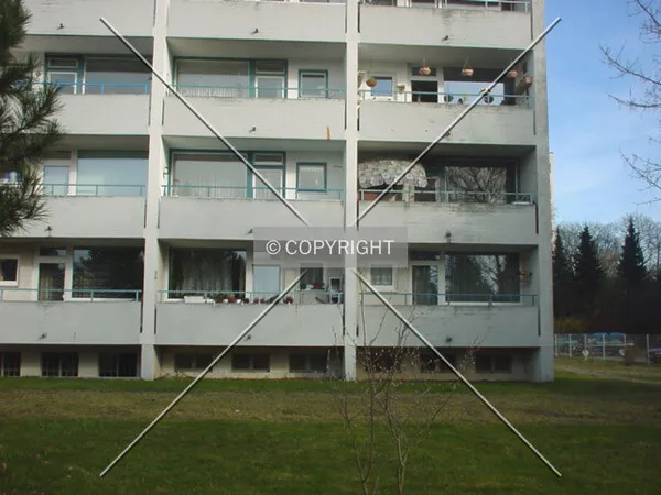 Base of the tower and garden