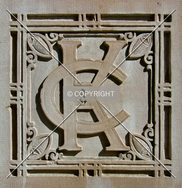 The architects, Kees & Colburn, forever in terra cotta