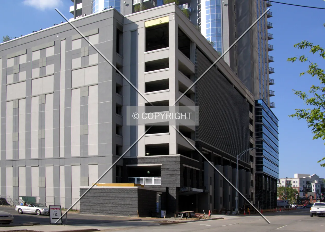 Southeast base along South Poplar Street