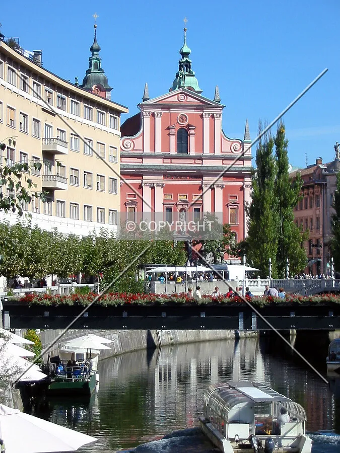 Looking toward the Franciscan Church