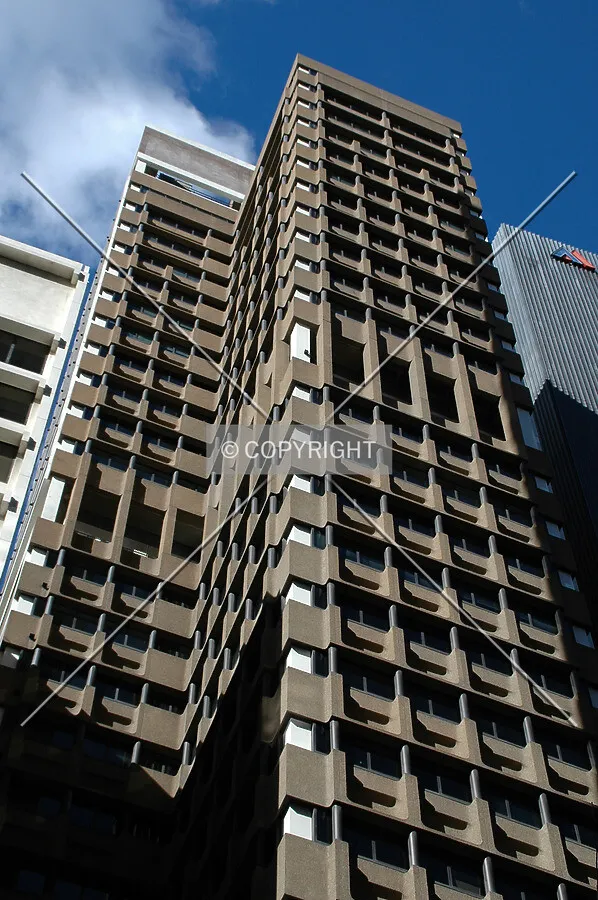 Looking up from O'Connell Street