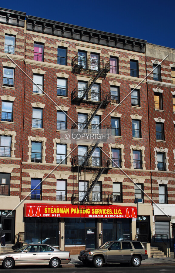 Along west 145th Street