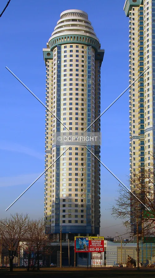 View from Minskaya Street