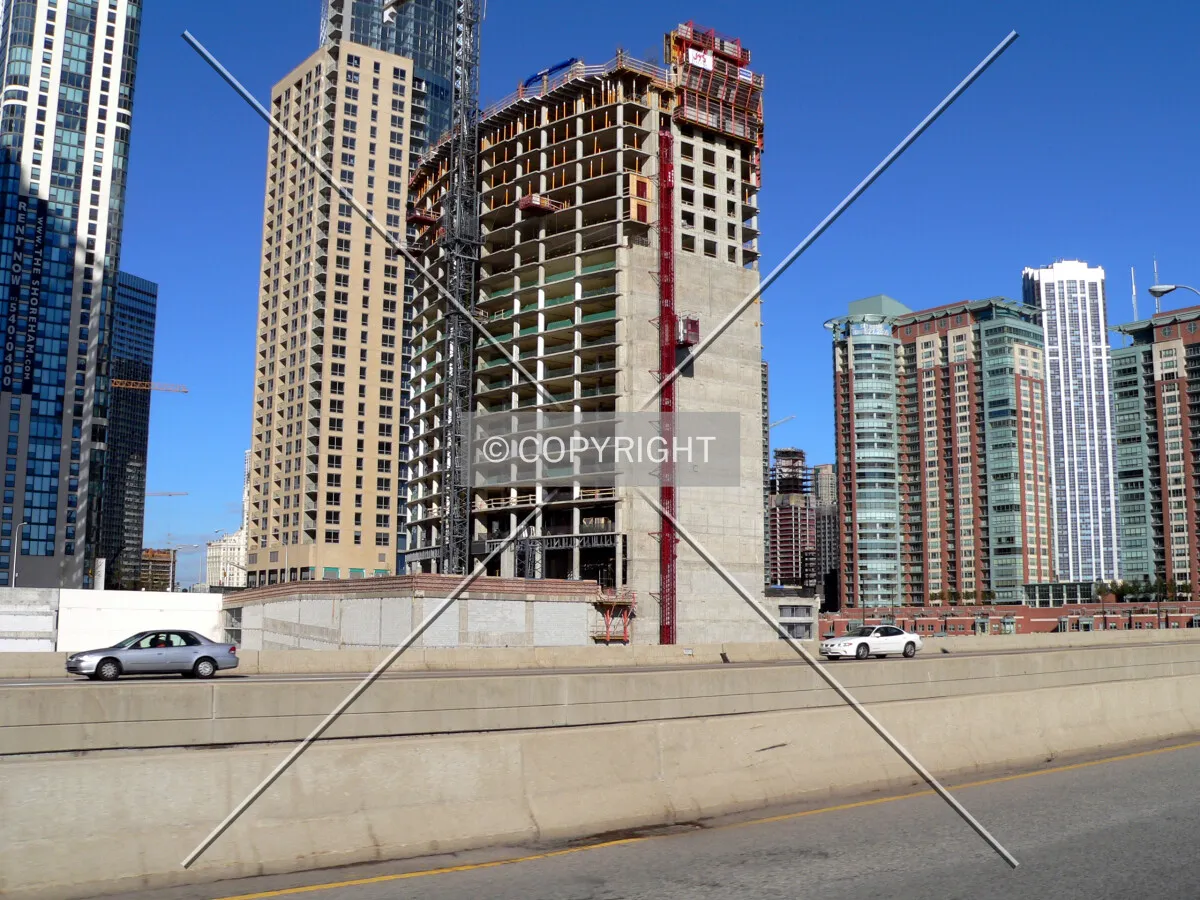 View to the northwest from Lake Shore Drive