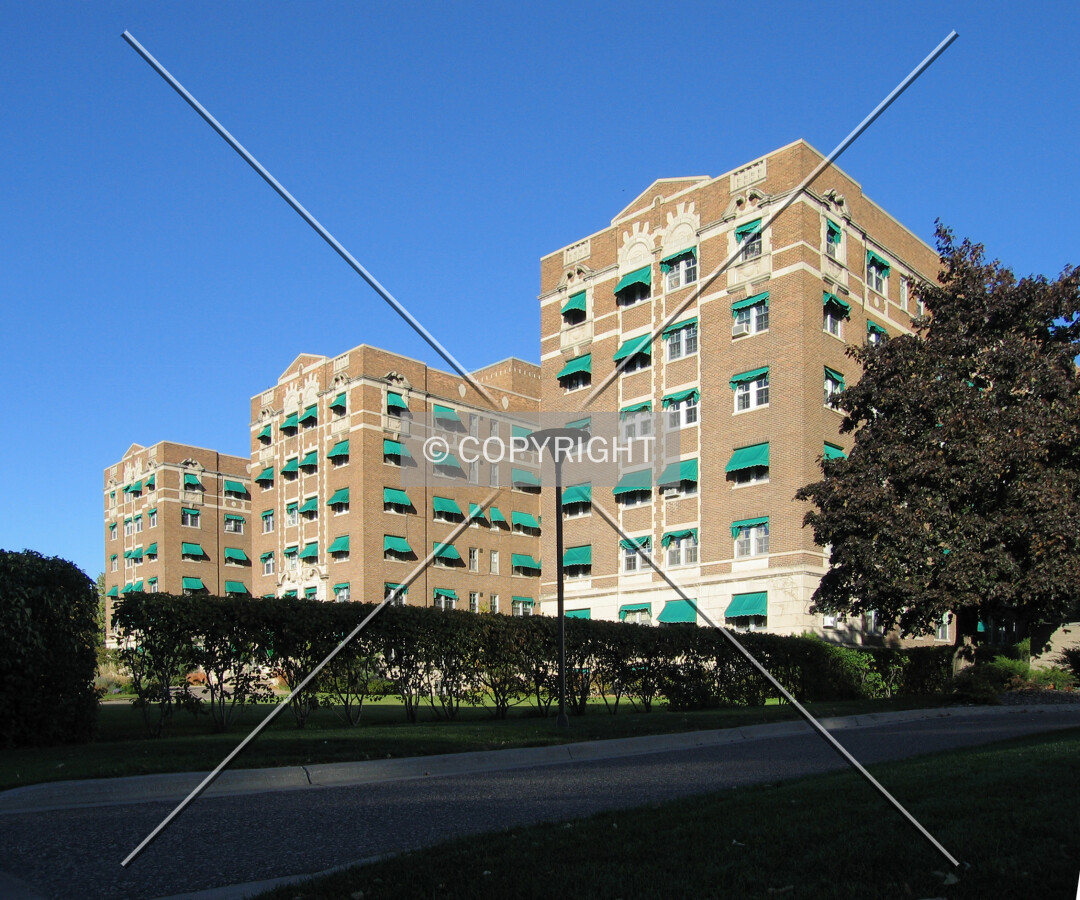 View from the southwest along Park Avenue