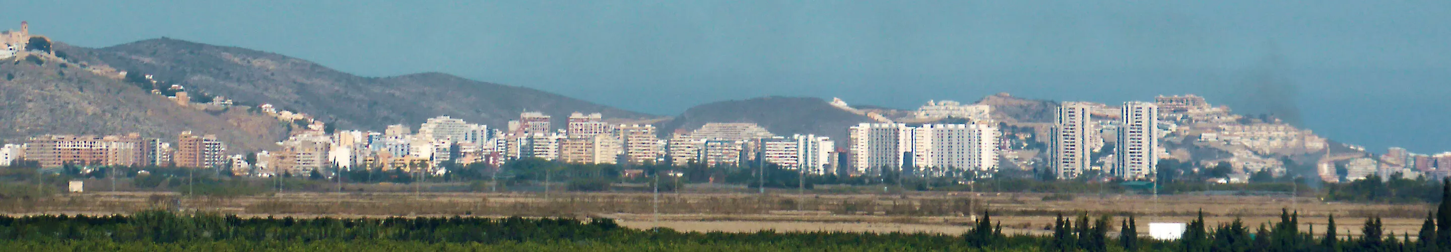 Panorama of Cullera
