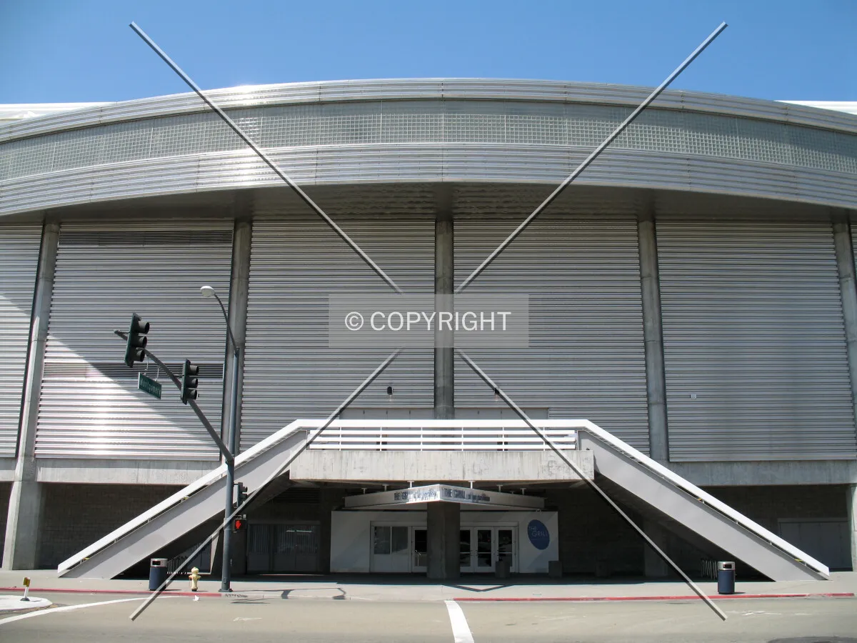 South side along West Santa Clara Street with secondary entrances