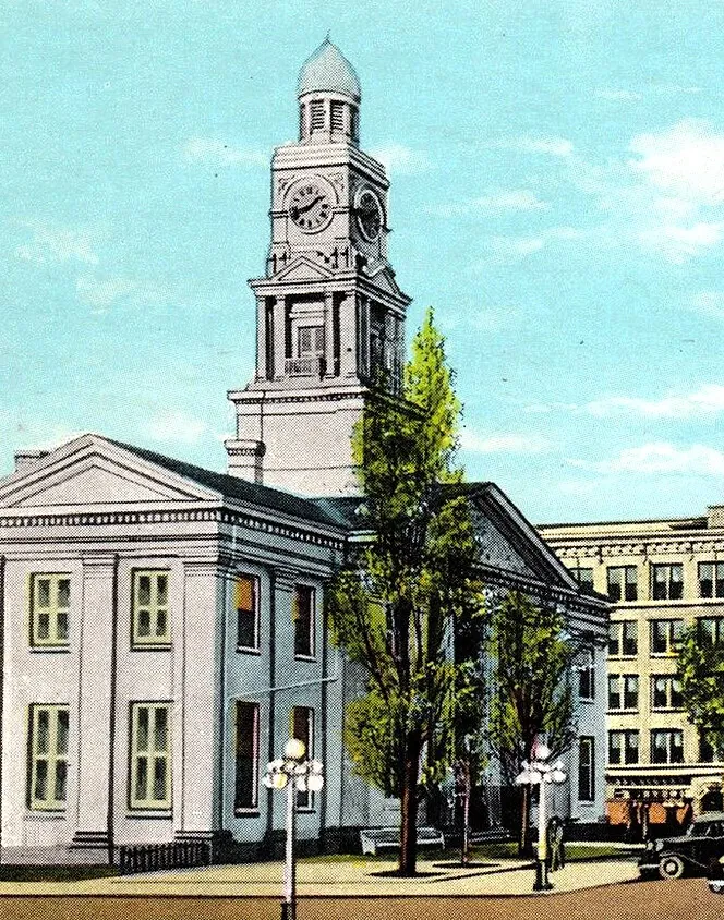 Vintage view from the south