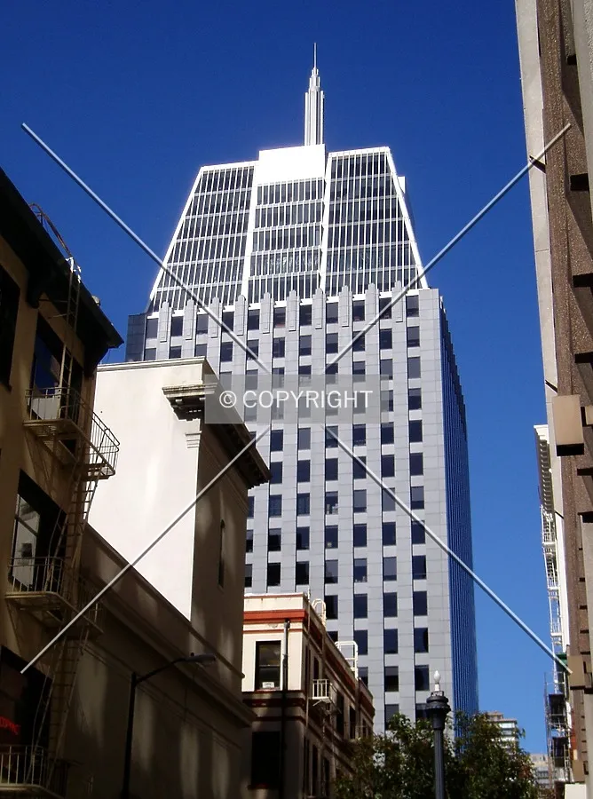 From the east on Sacramento Street
