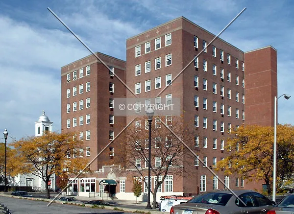 View from the southeast