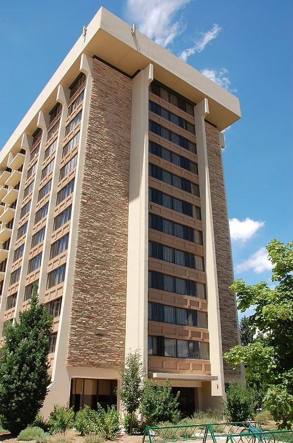 View from the southeast