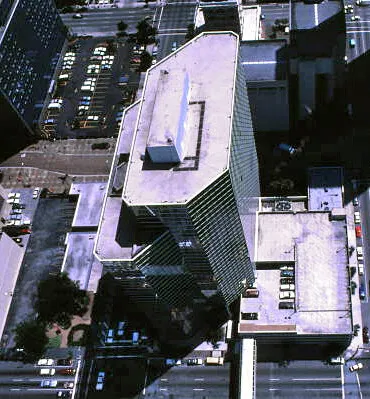 Vintage view from the west